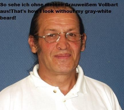 ParapsychologeW.D.Zello ohne seinem Grauweißem Vollbart!